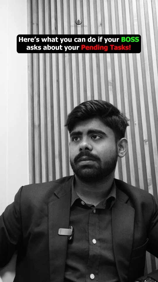 When your boss asks about the pending tasks… and suddenly you become a professional actor 😂💀 #OfficeLife…