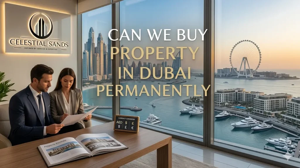 can we buy property in Dubai permanently