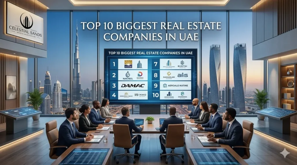top 10 biggest real estate companies in UAE