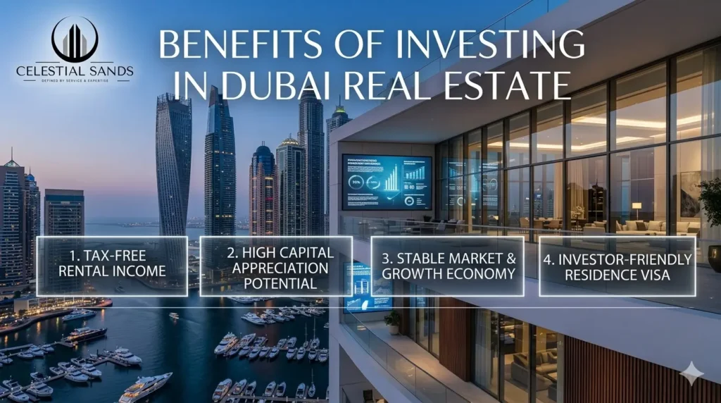 benefits of investing in Dubai real estate