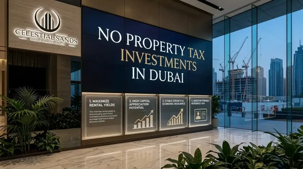 no property tax investments Dubai