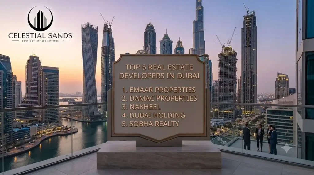 top 5 real estate developers in Dubai