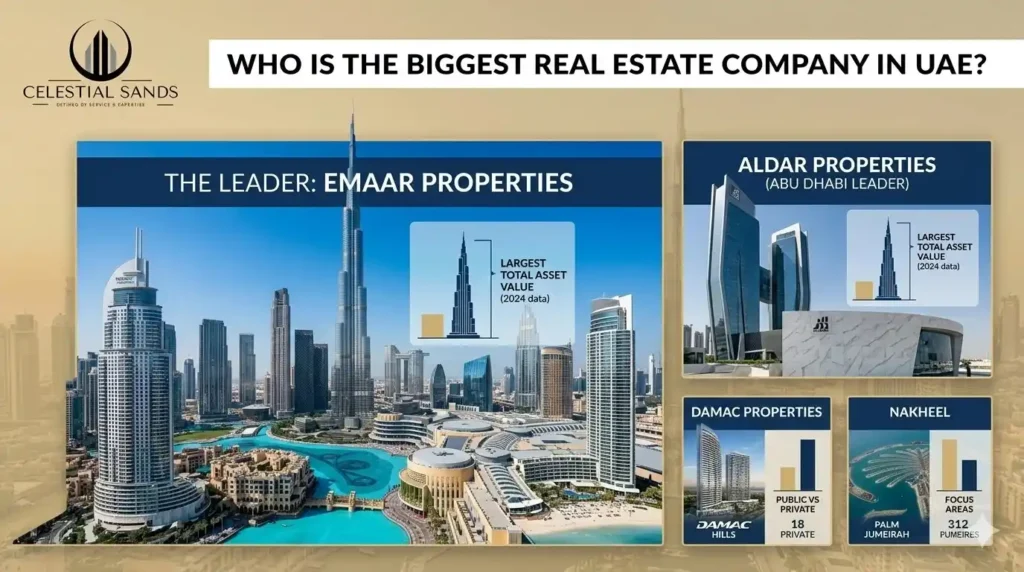who is the biggest real estate company in UAE