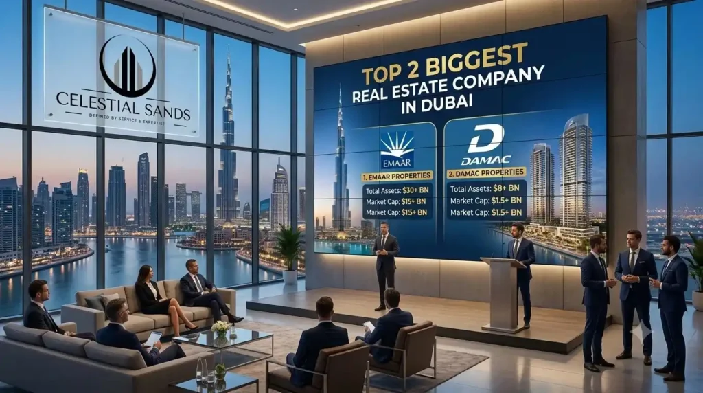 top 2 biggest real estate company in Dubai